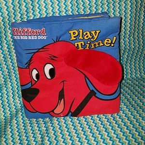 Clifford the big red dog fabric  book